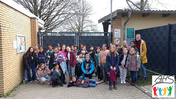 Gruppenfoto der MausKlasse der Anton-Heinen-Schule in Bedburg