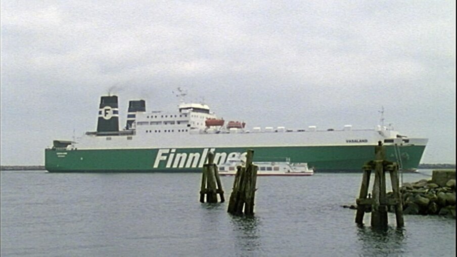 Finnlines, Schiff, Fluss
