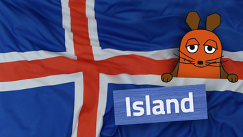 Island-Flagge