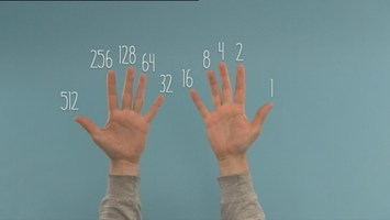 Finger und Zahlen