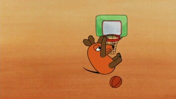 Maus mit Basketball