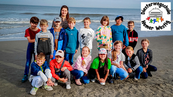 Gruppenfoto der MausKlasse aus der Diesterwegschule in Hemer