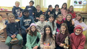 Klassenfoto der Kinder der Eichendorffschule Angelmodde in Münster