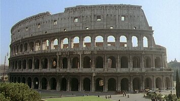 Das Kolloseum in Rom.