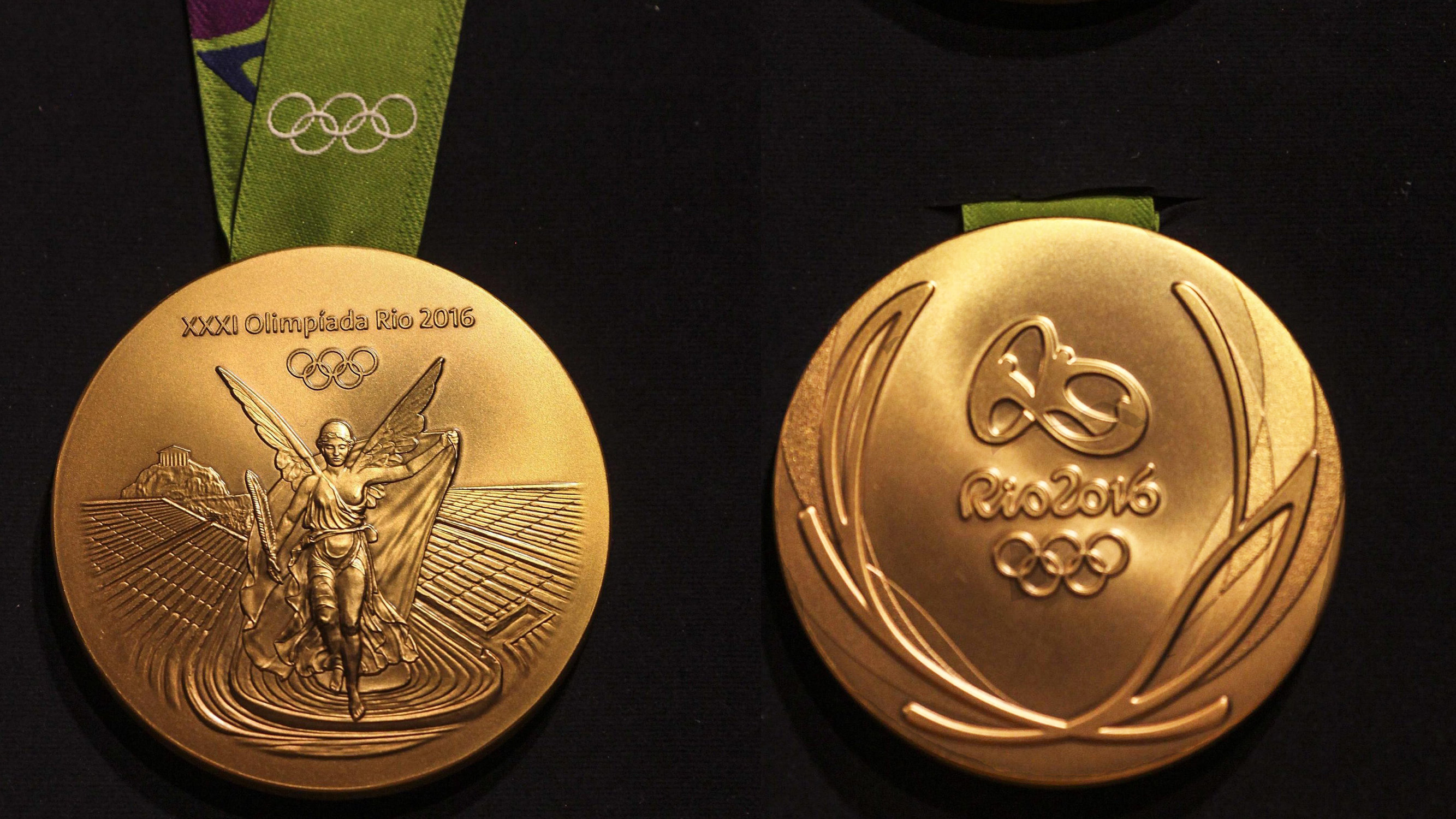 Goldmedaille der Olympischen Spiele 2016