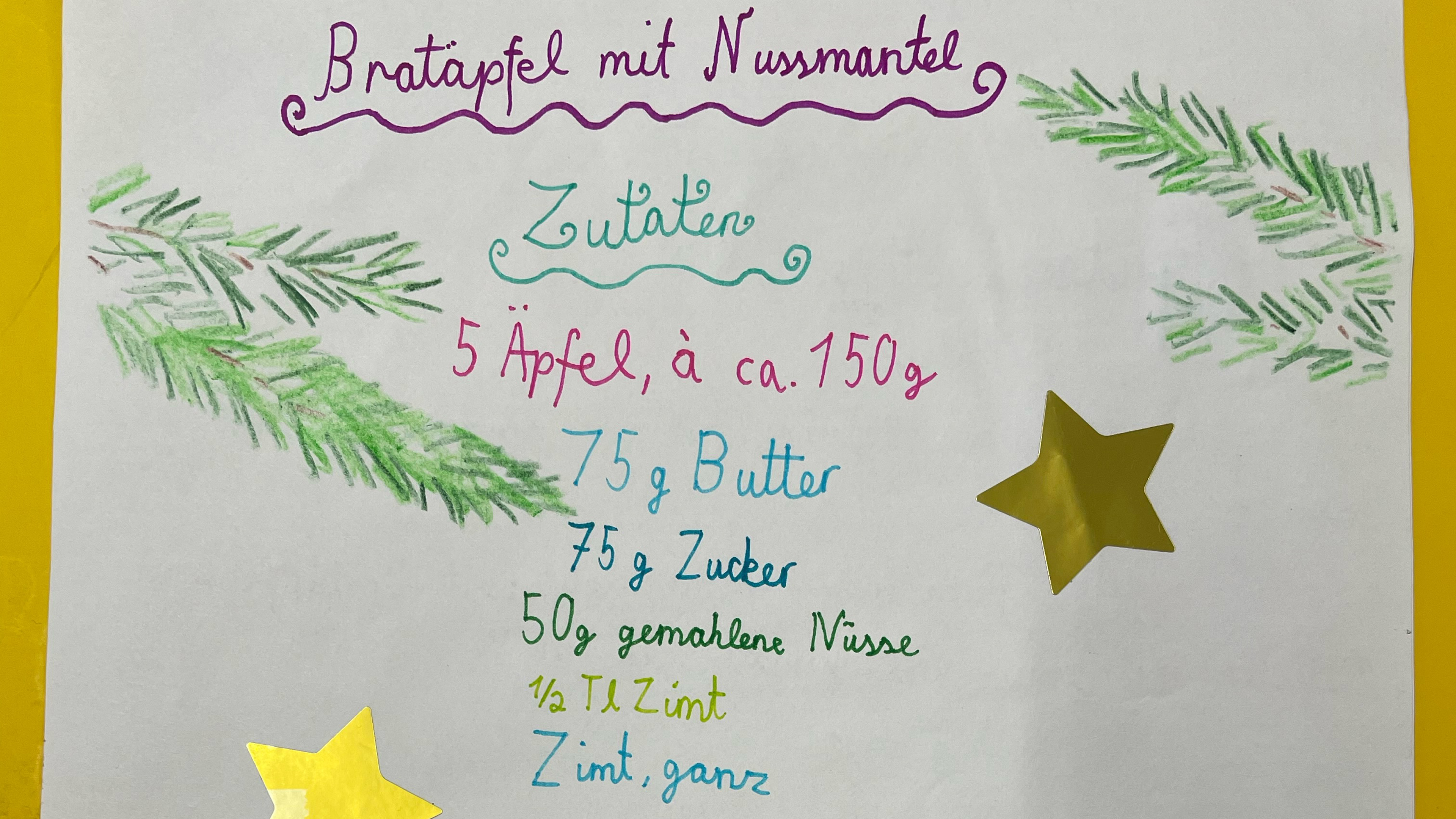 Bratapfel Rezept