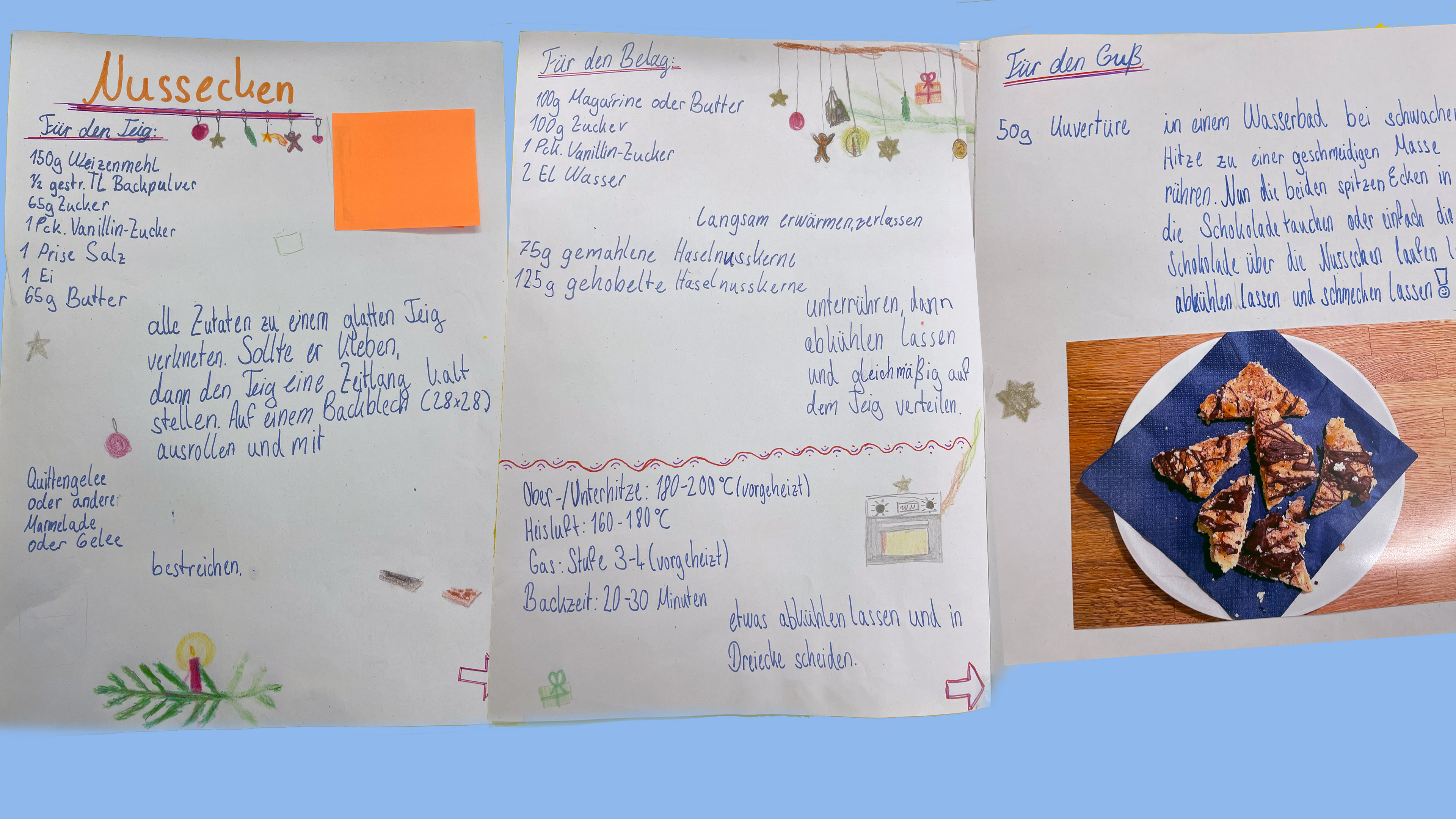 Bildrechte: WDR Handgeschriebenes Rezept
