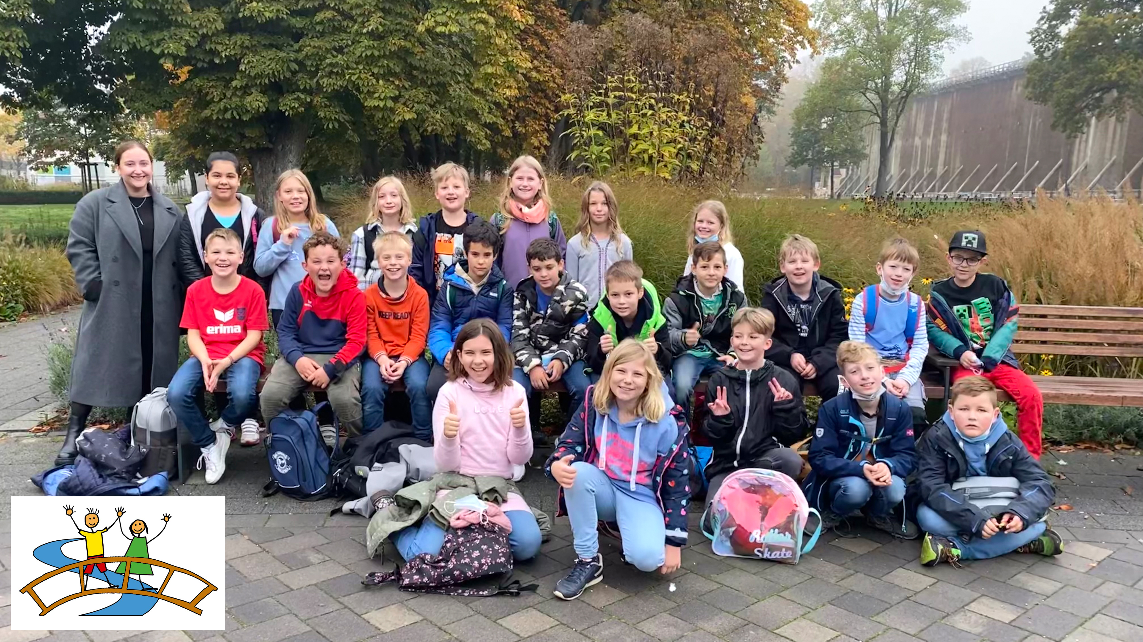 Bildrechte: WDR Die Radiomacher der MausKlasse der Violenbachschule in Borgholzhausen