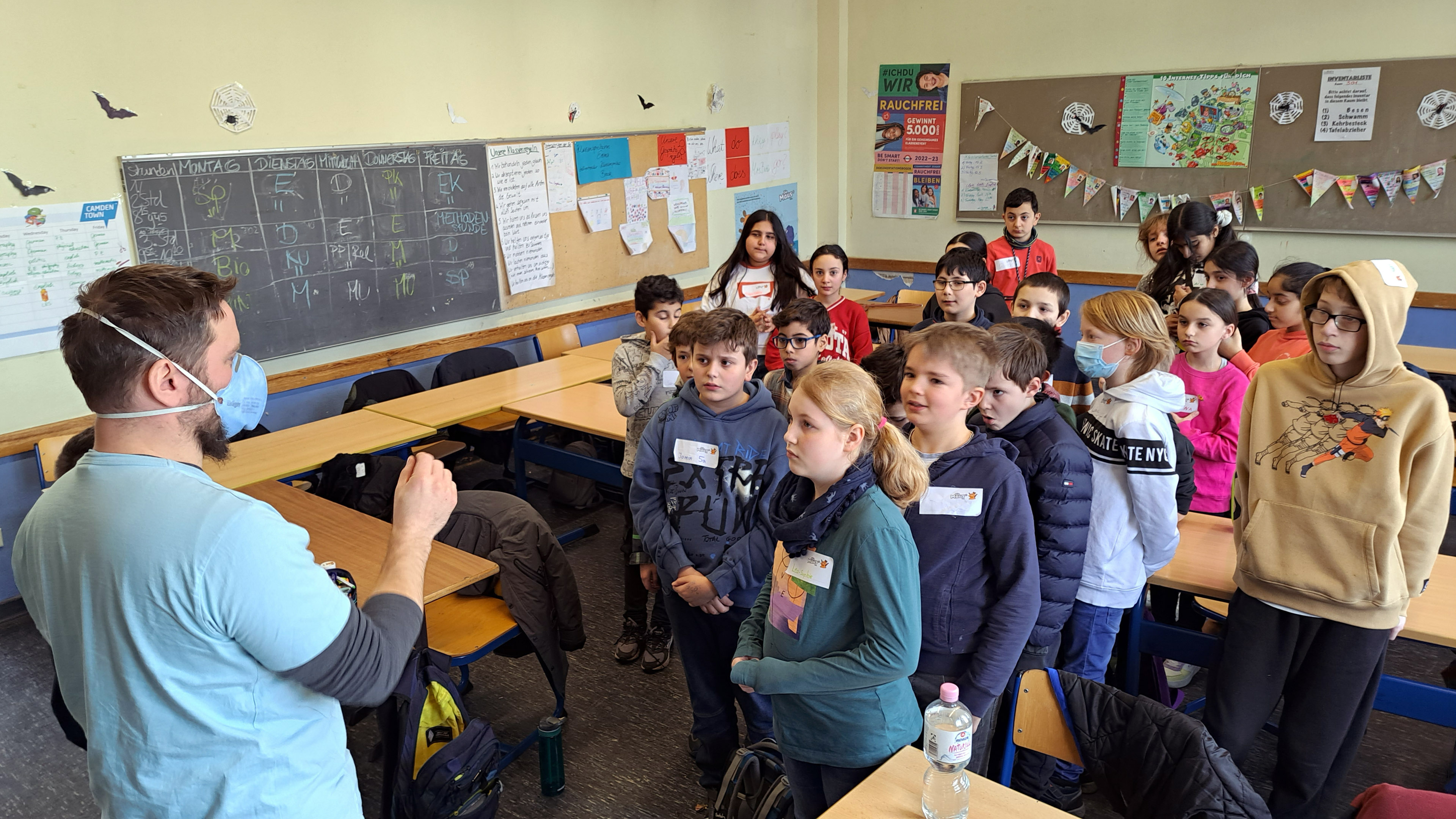 Schüler im Klassenzimmer