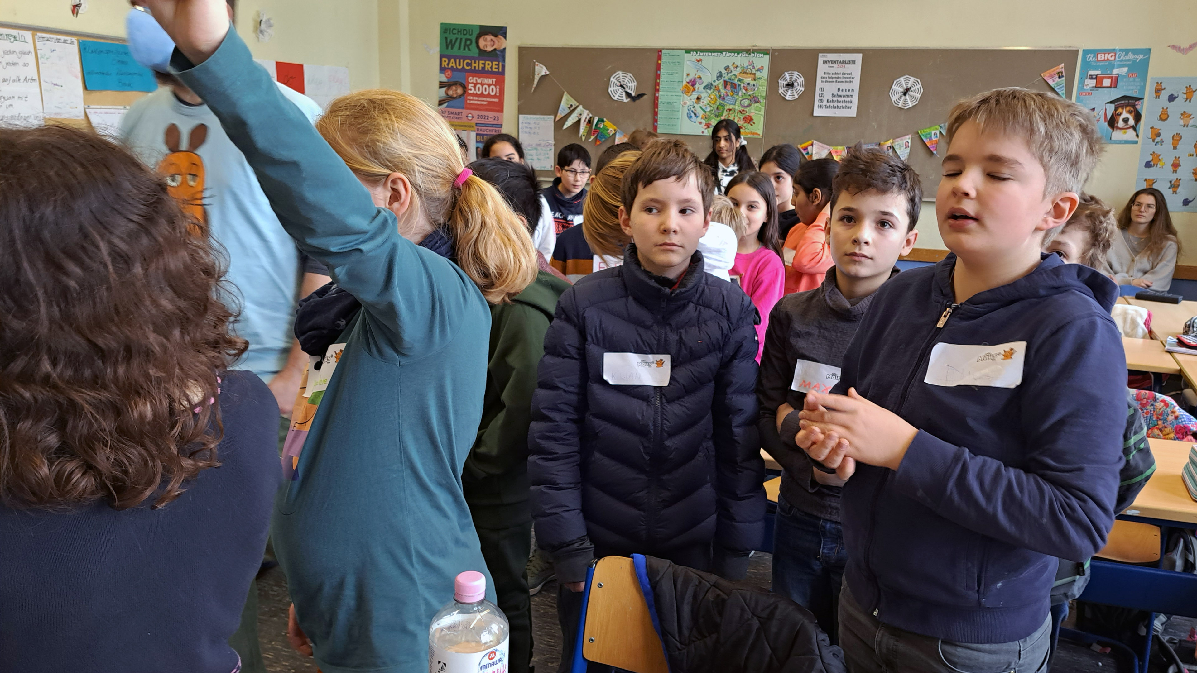 Schüler im Klassenzimmer