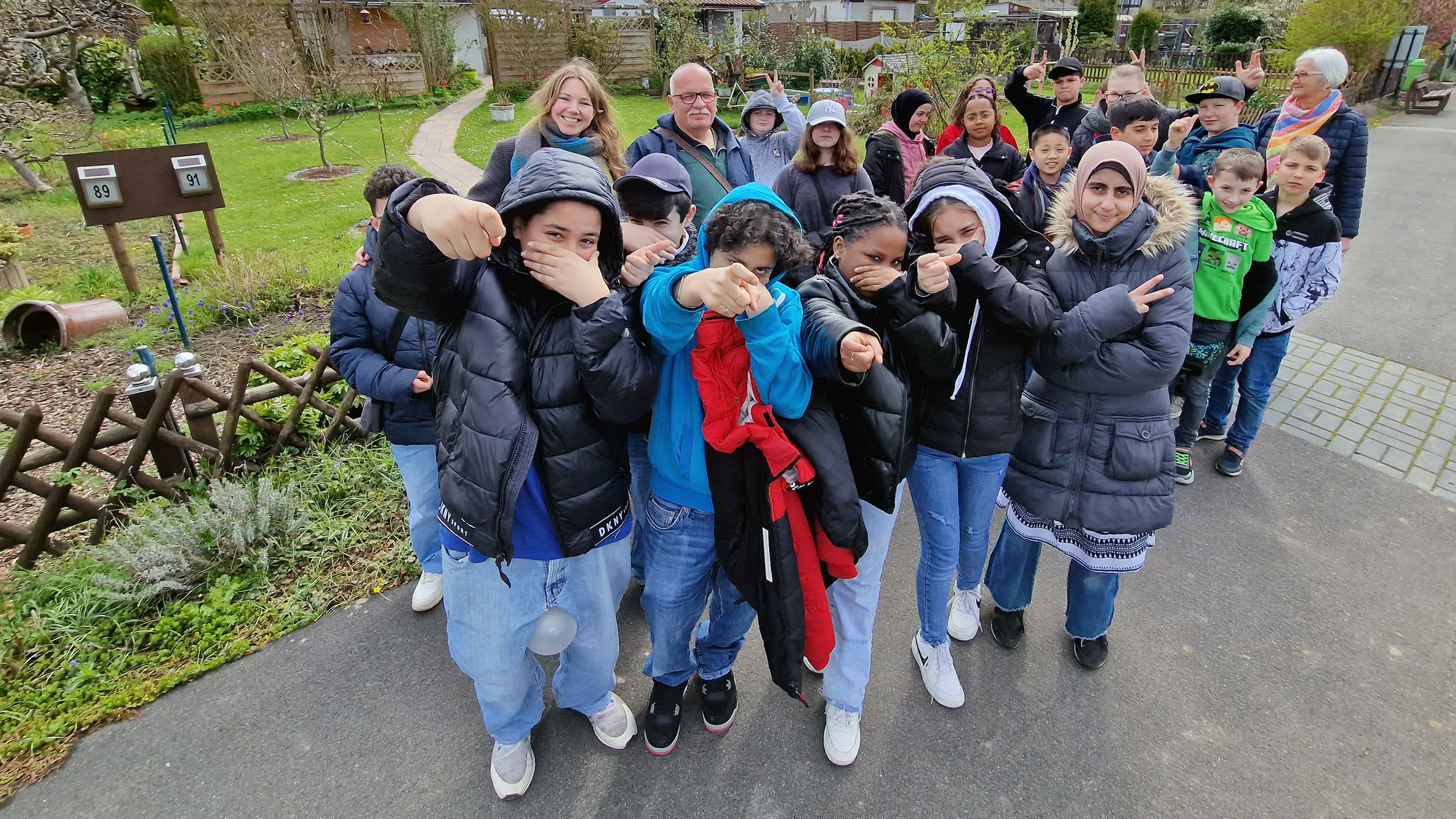 Gruppenfoto Schulklasse