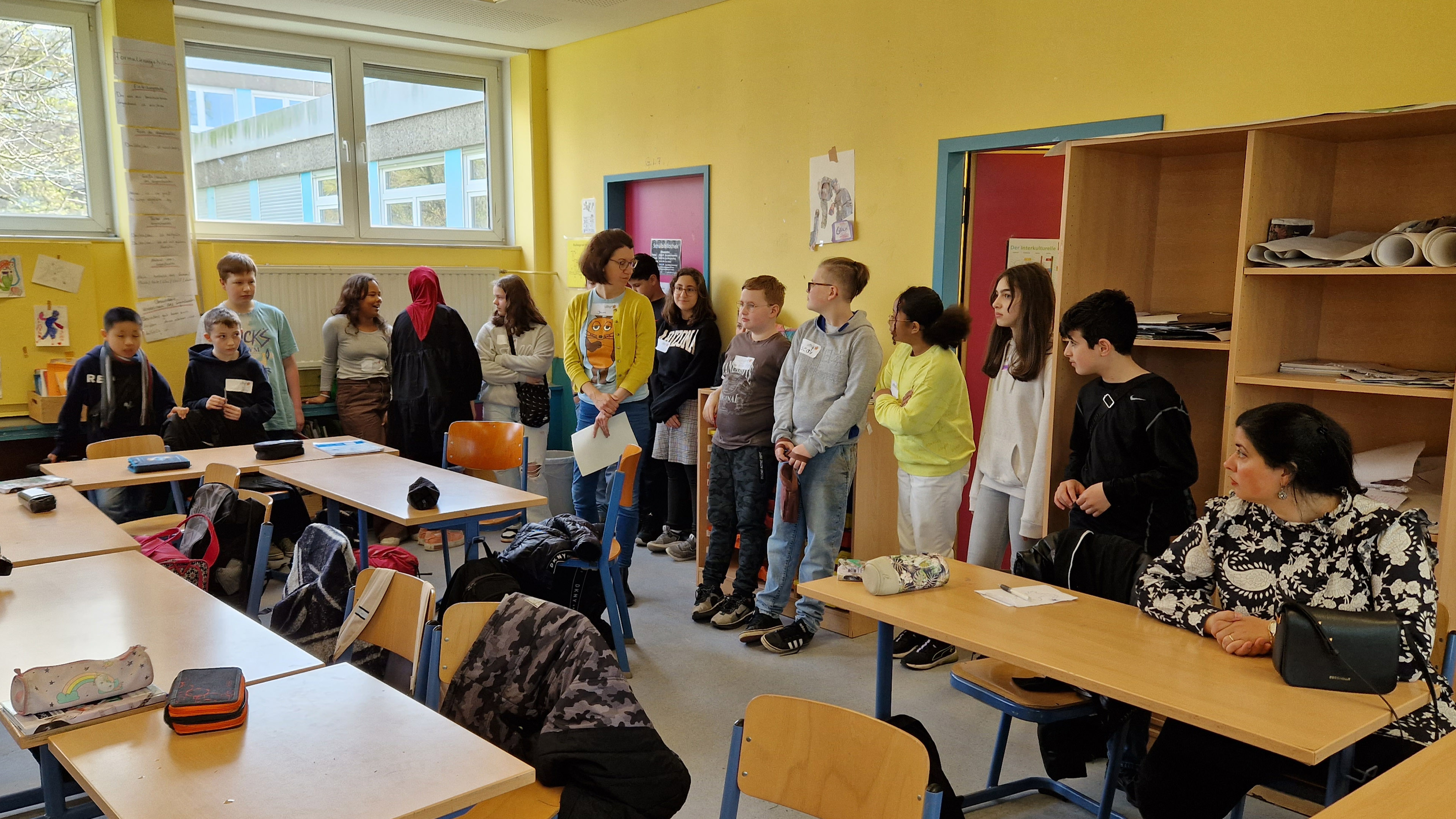 Kinder im Klassenzimmer