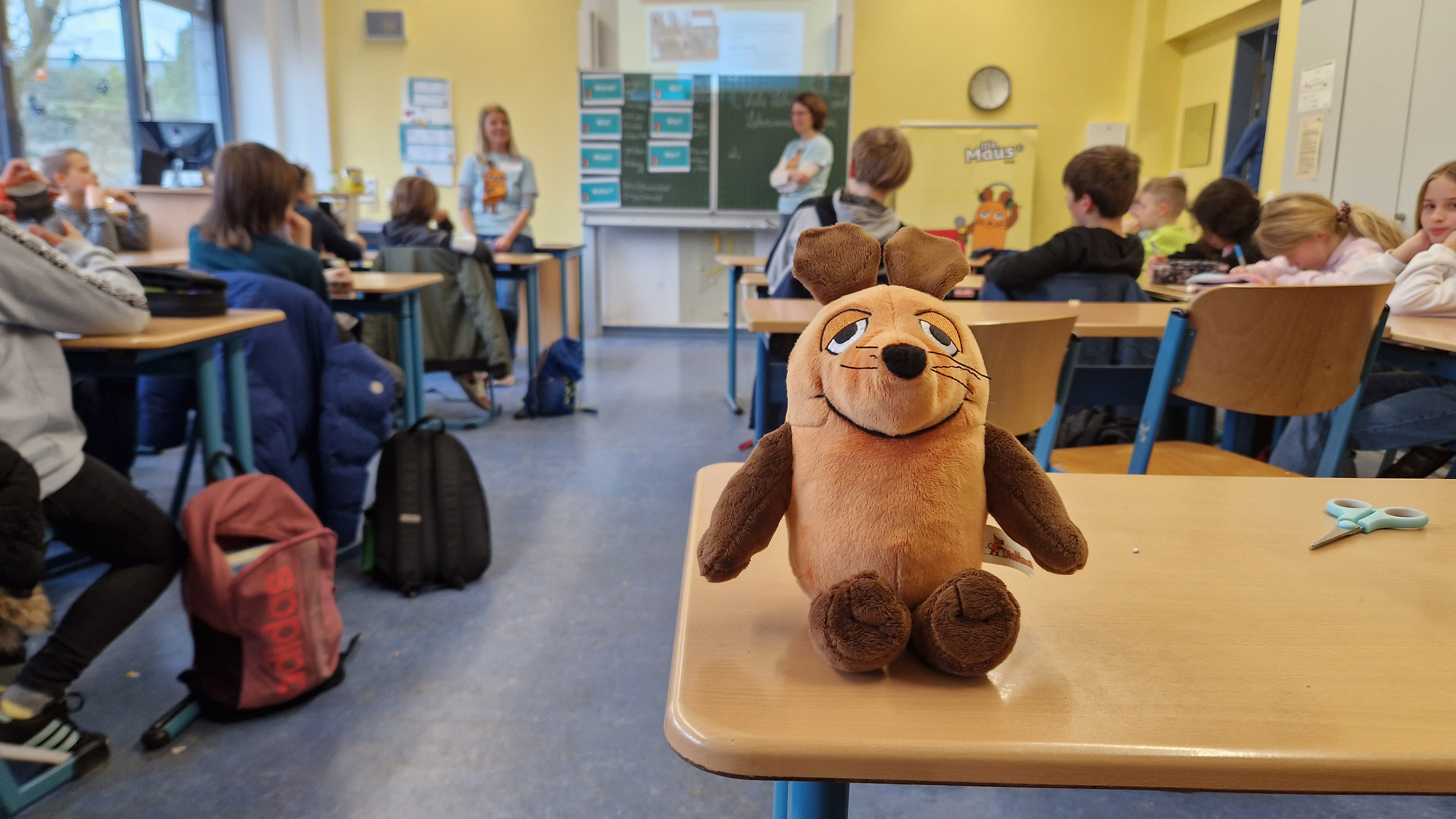 Klassenzimmer der Theodor-Heuss-Realschule in Solingen