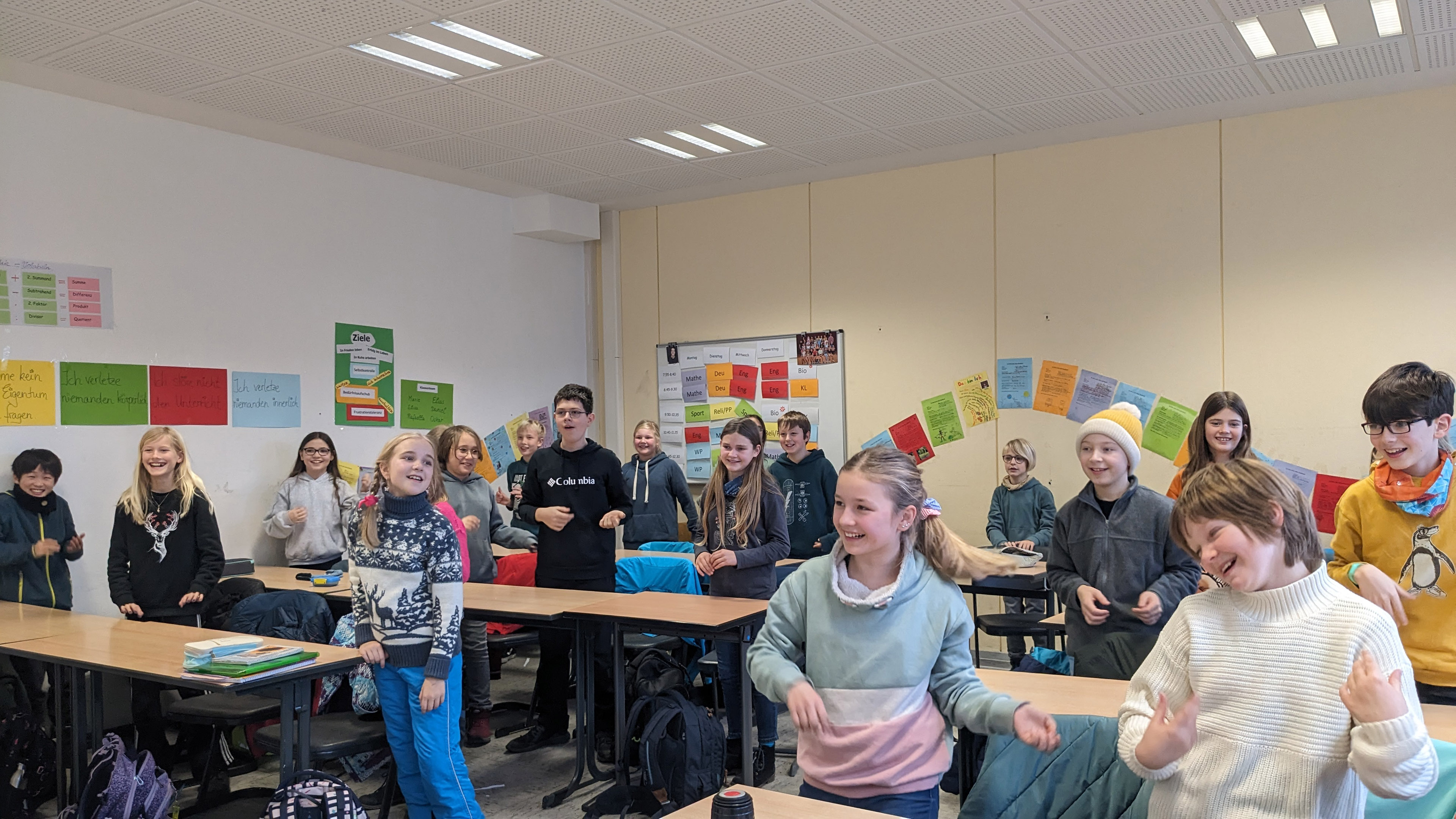 Zu Besuch in der Mausklasse Bonn, Clara-Schumann-Gymnasium