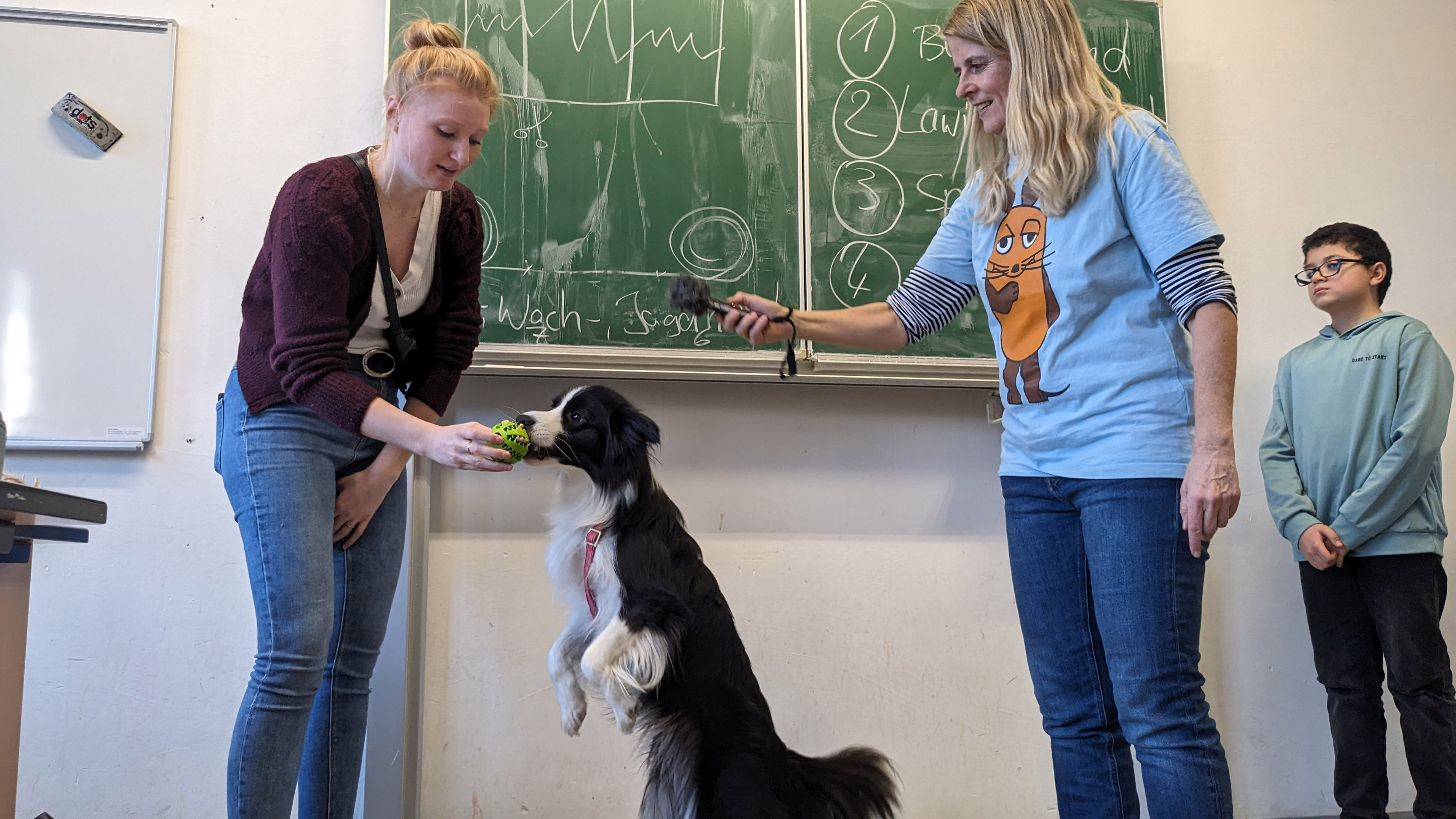 Zu Besuch in der Mausklasse Bonn, Clara-Schumann-Gymnasium