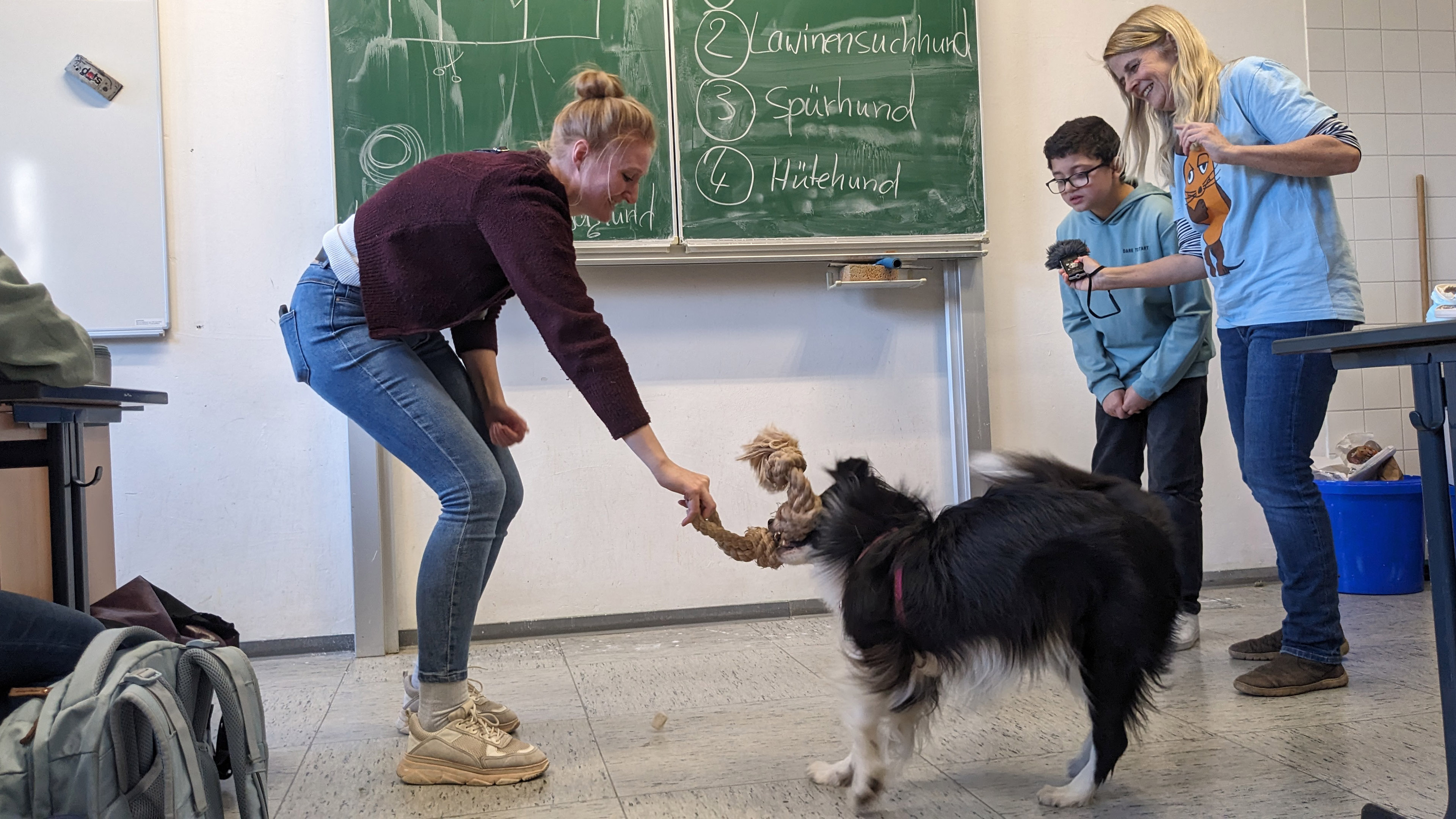 Zu Besuch in der Mausklasse Bonn, Clara-Schumann-Gymnasium