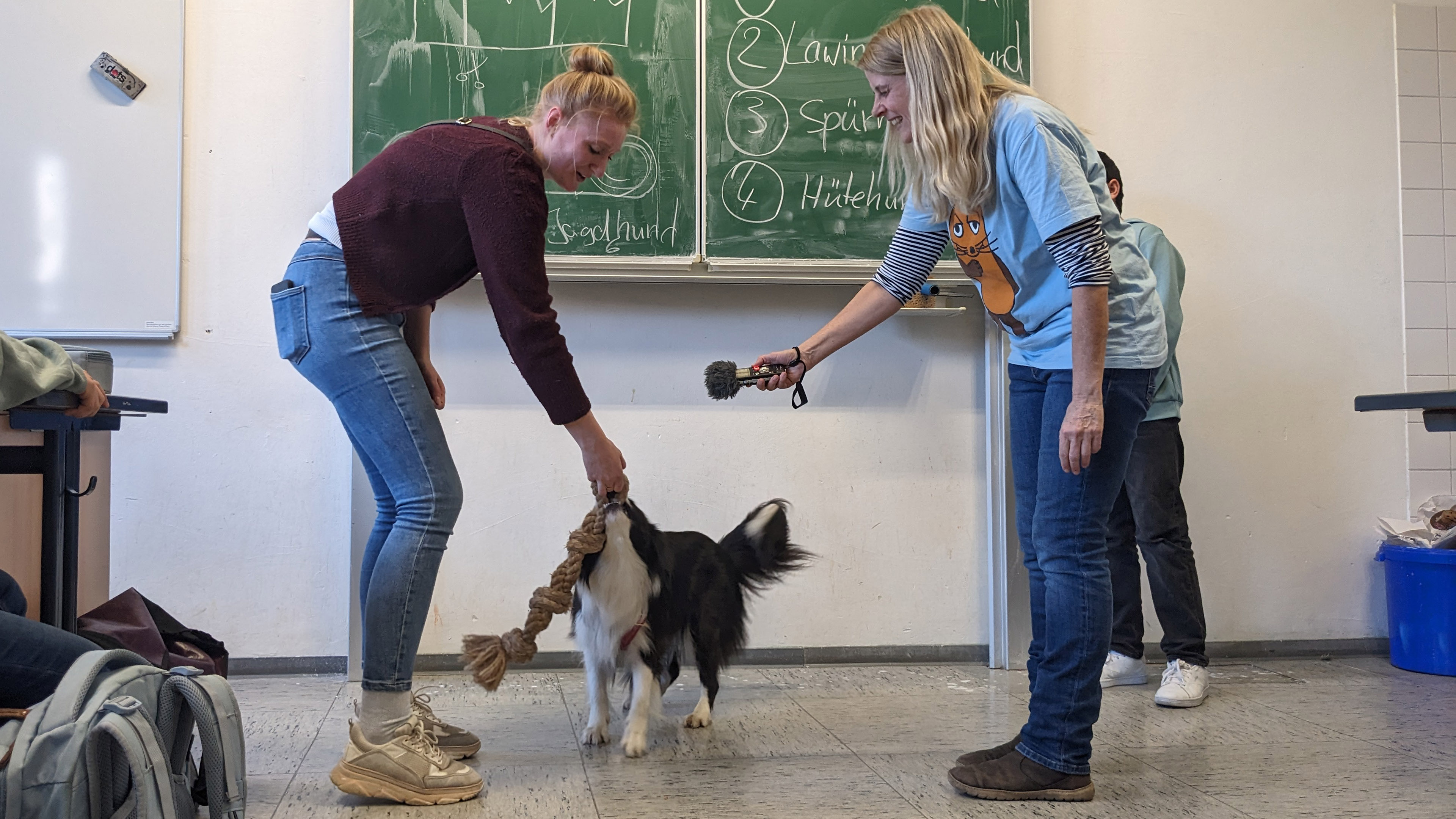 Zu Besuch in der Mausklasse Bonn, Clara-Schumann-Gymnasium