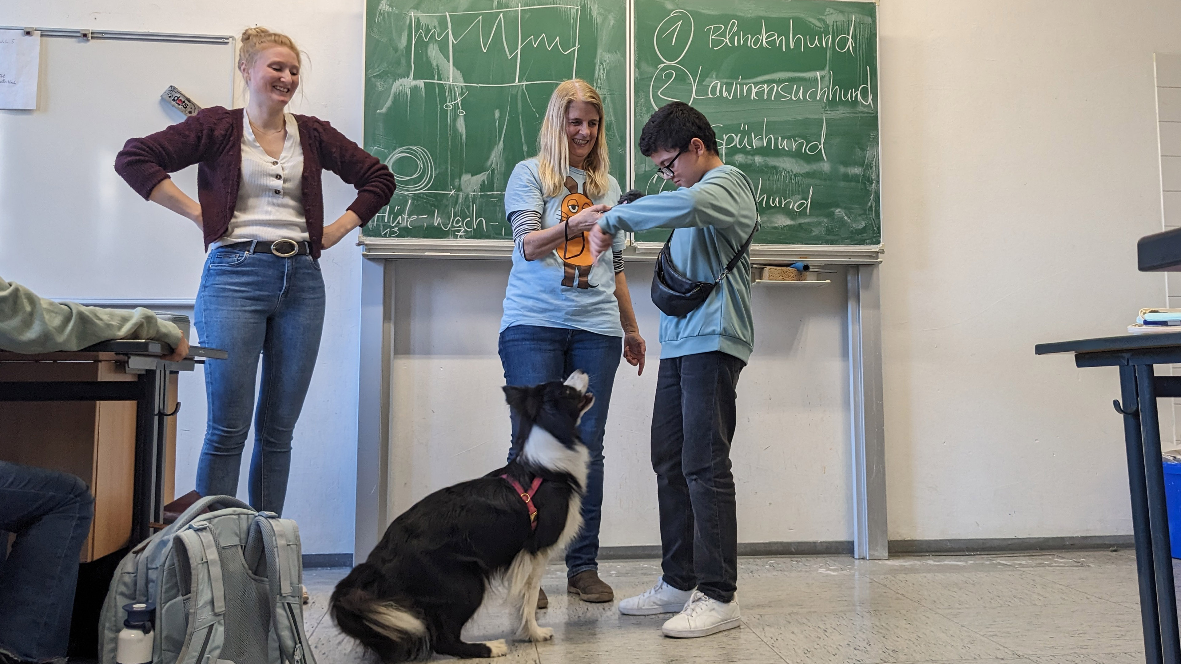 Zu Besuch in der Mausklasse Bonn, Clara-Schumann-Gymnasium