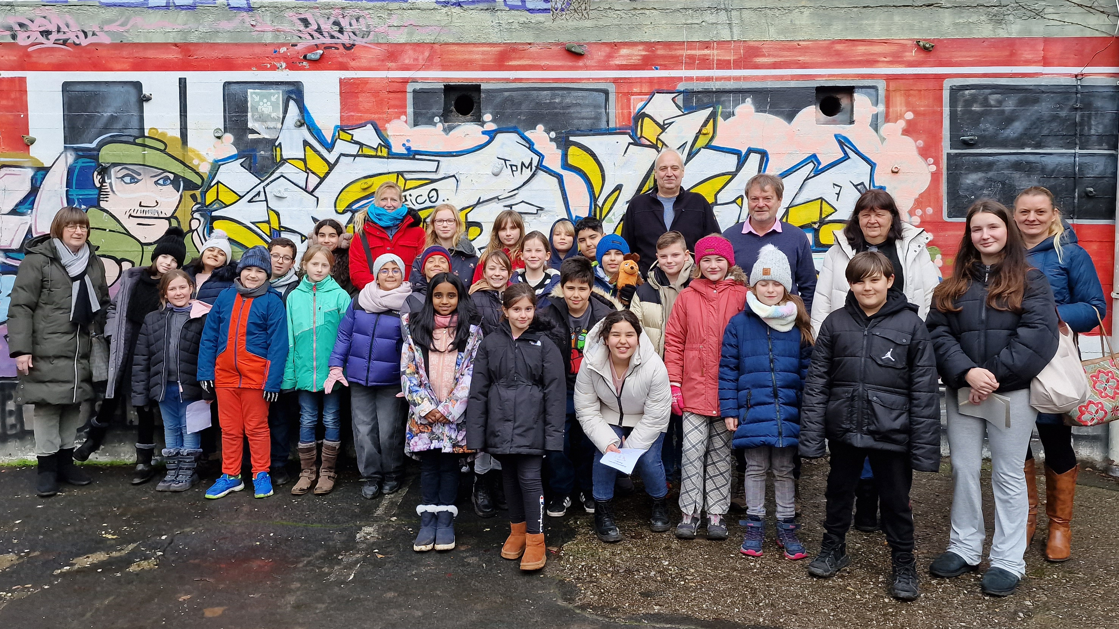 MausKlasse Leverkusen unterwegs bei Reportage im Jugendzentrum Bunker