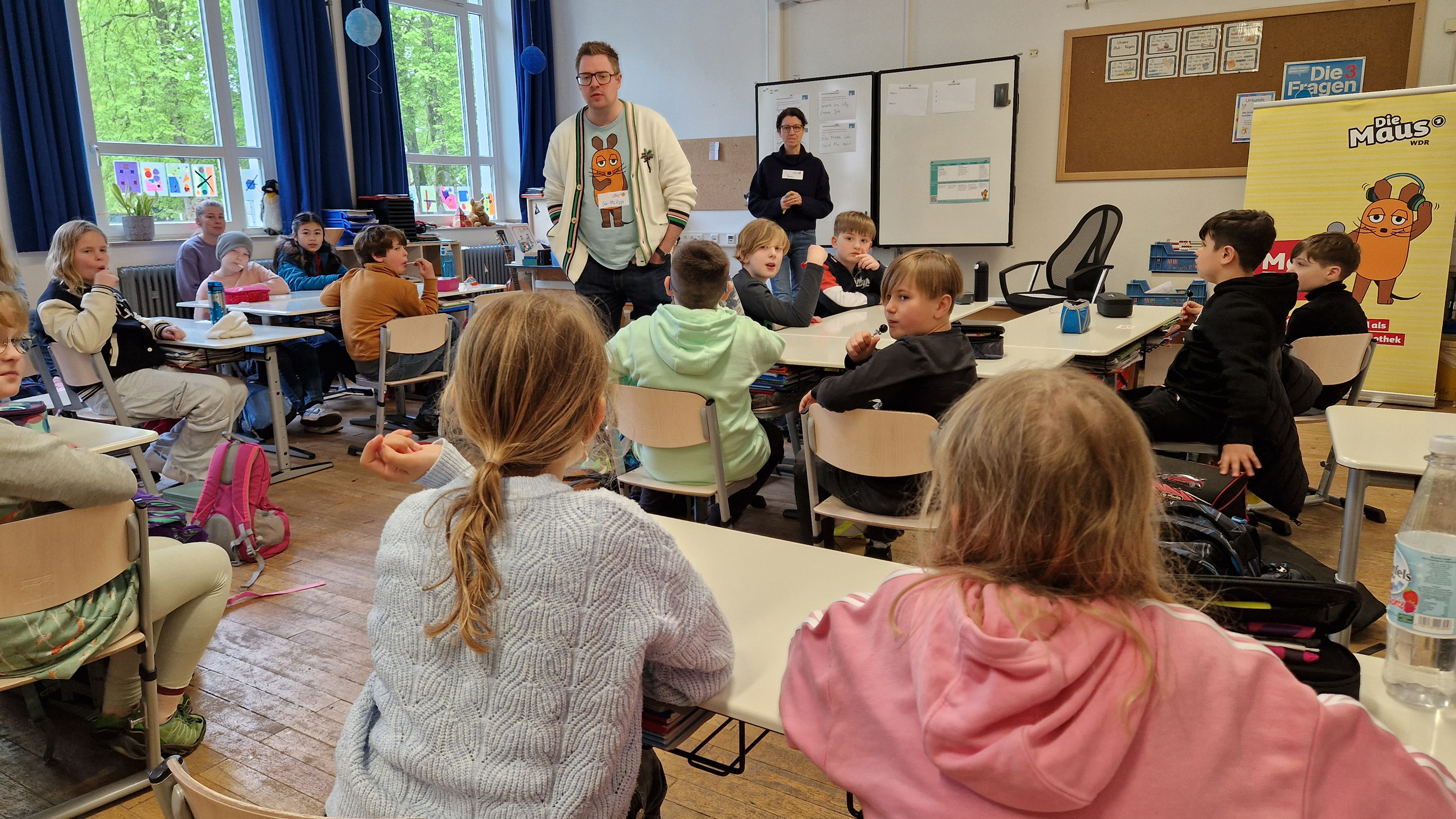 MausKlasse der Josefschule Gladbeck - Nachrichtenwerkstatt