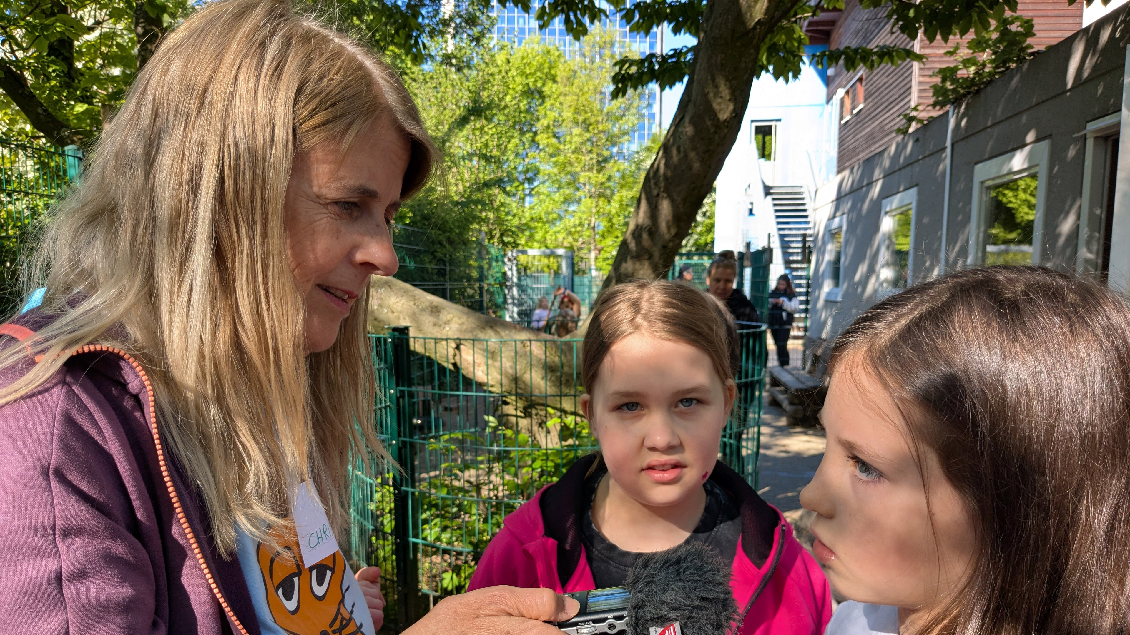MausKlasse in Bochum bei der Reportagetour