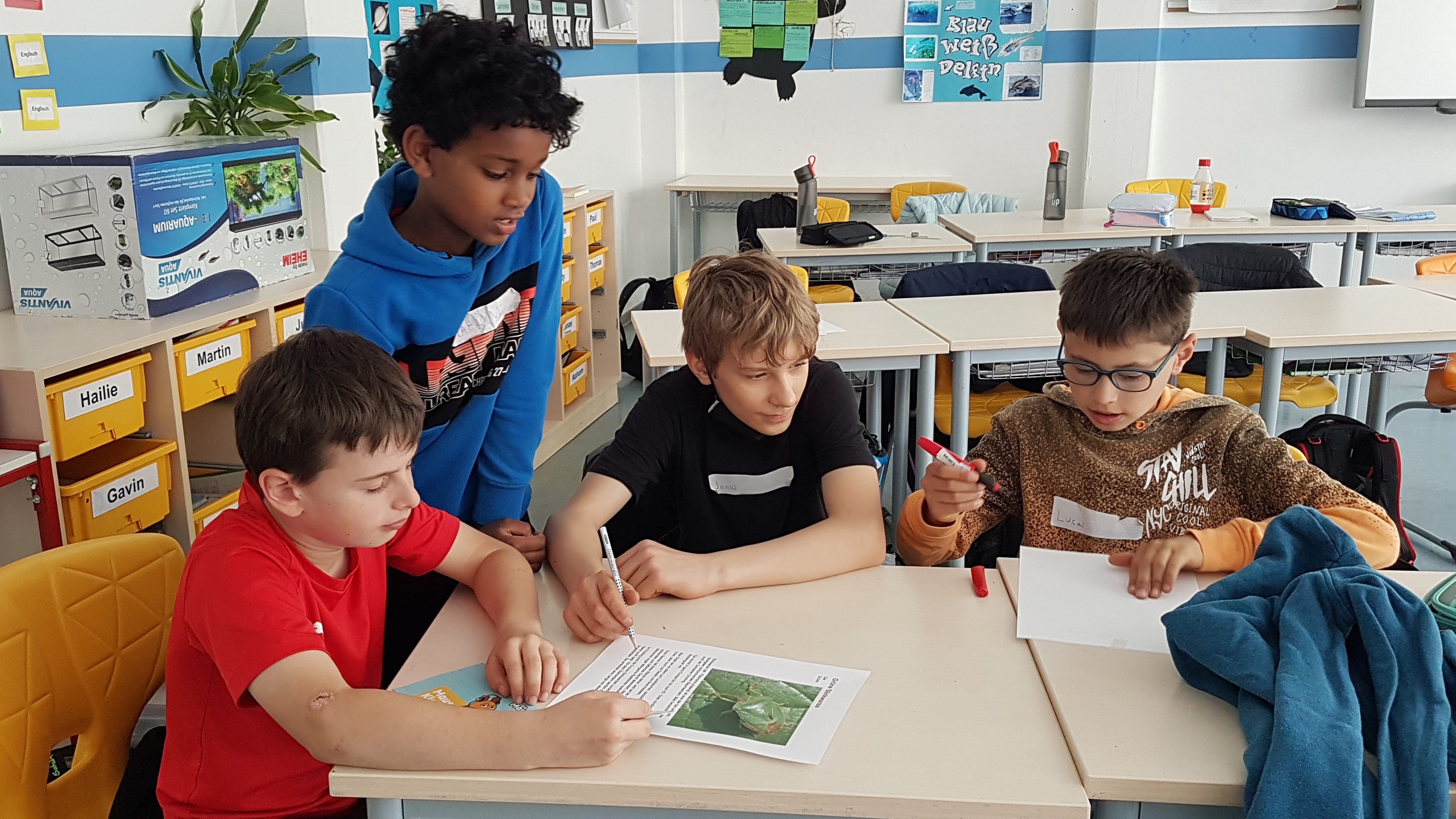 Kinder bei der MausKlasse in Sankt Augustin