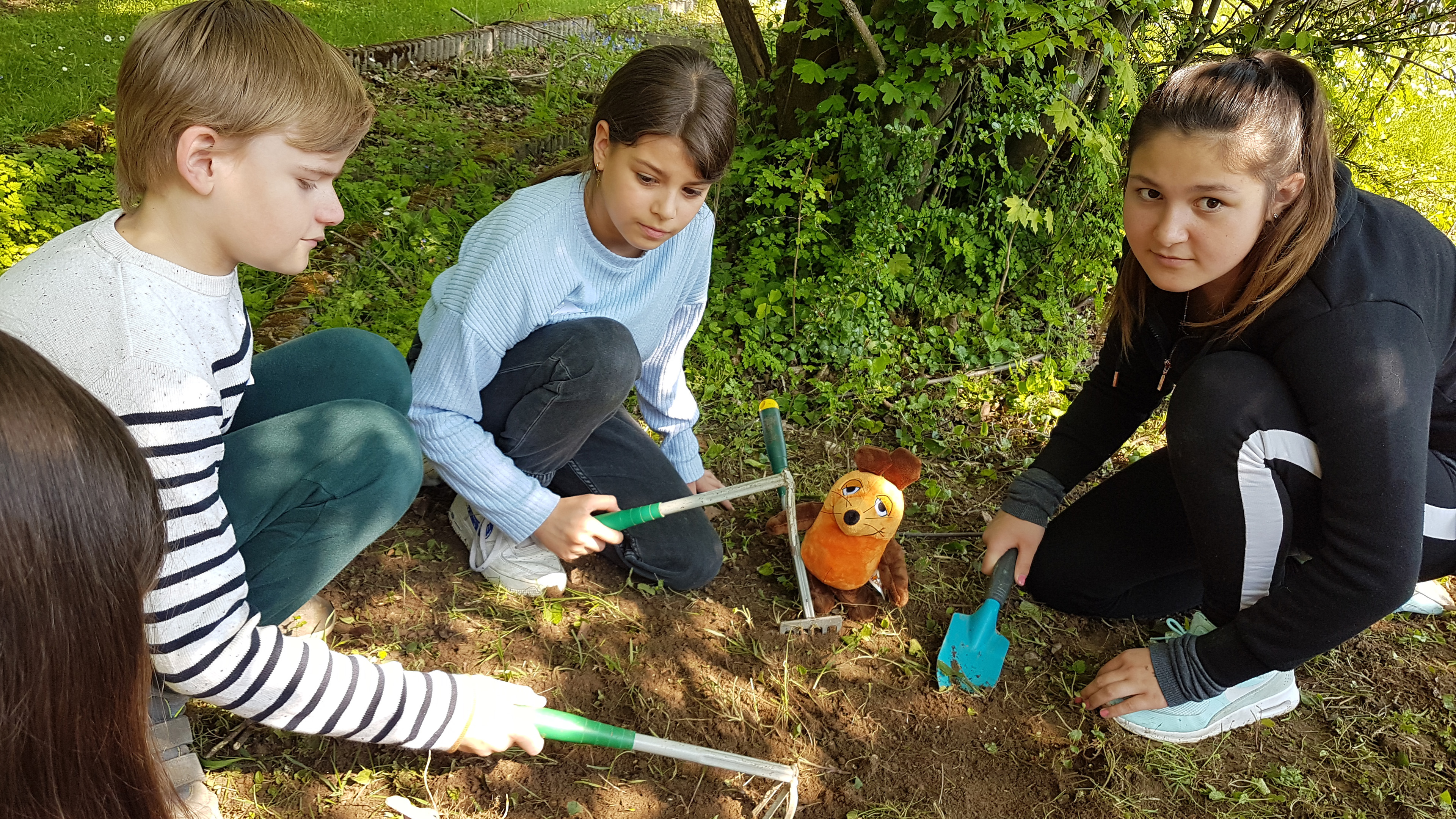 Kinder bei der MausKlasse in Sankt Augustin