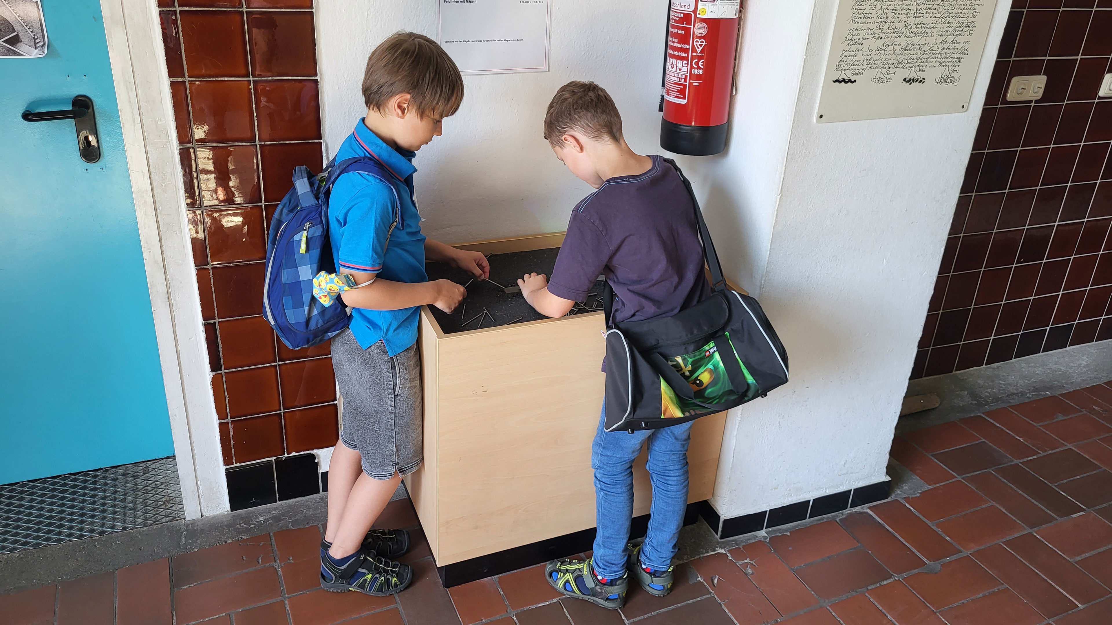 Die MausKlasse der Turmschule zu Besuch in der Phänomenia Essen