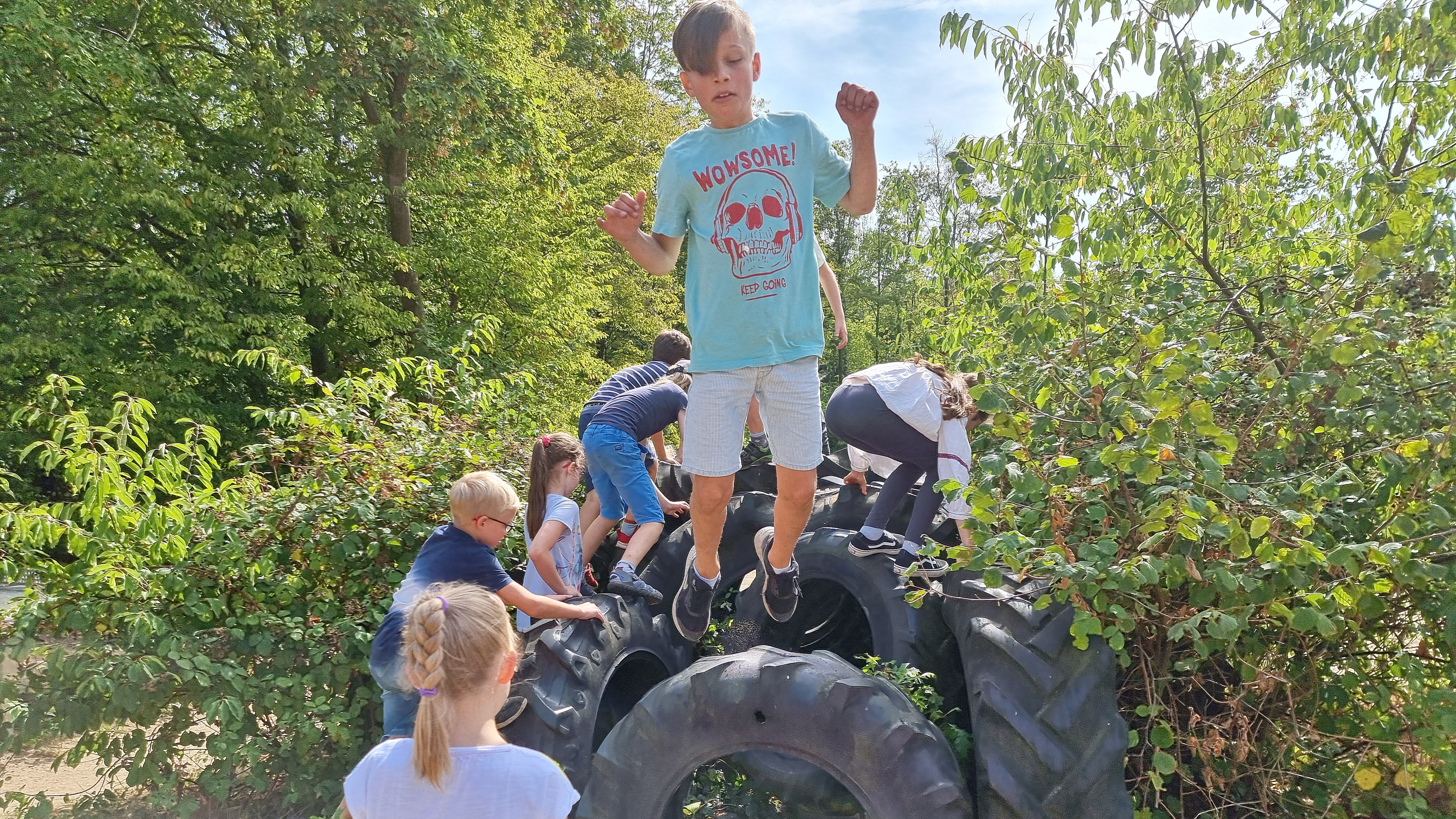 Reportage MausKlasse Brühl, Campingplatz Heider Bergsee