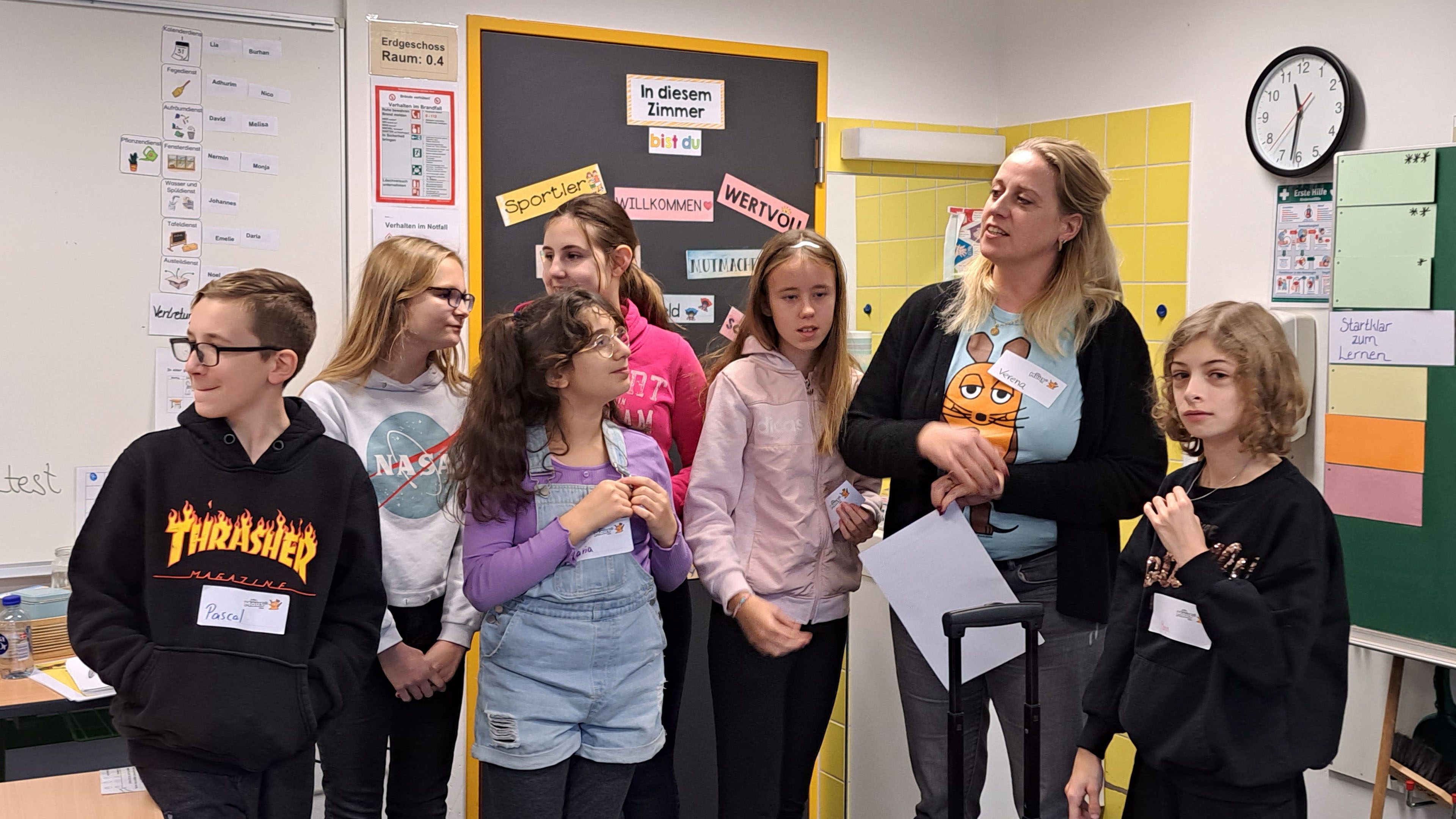 Kinder im Klassenzimmer