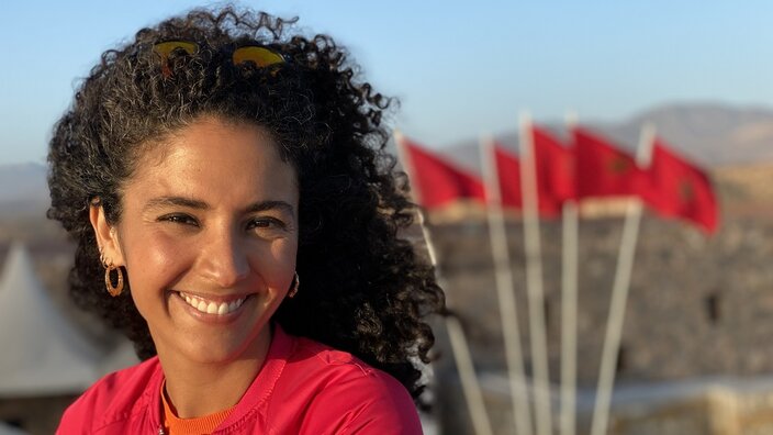 Bildrechte: WDR/Birgit Quastenberg Siham El-Maimouni