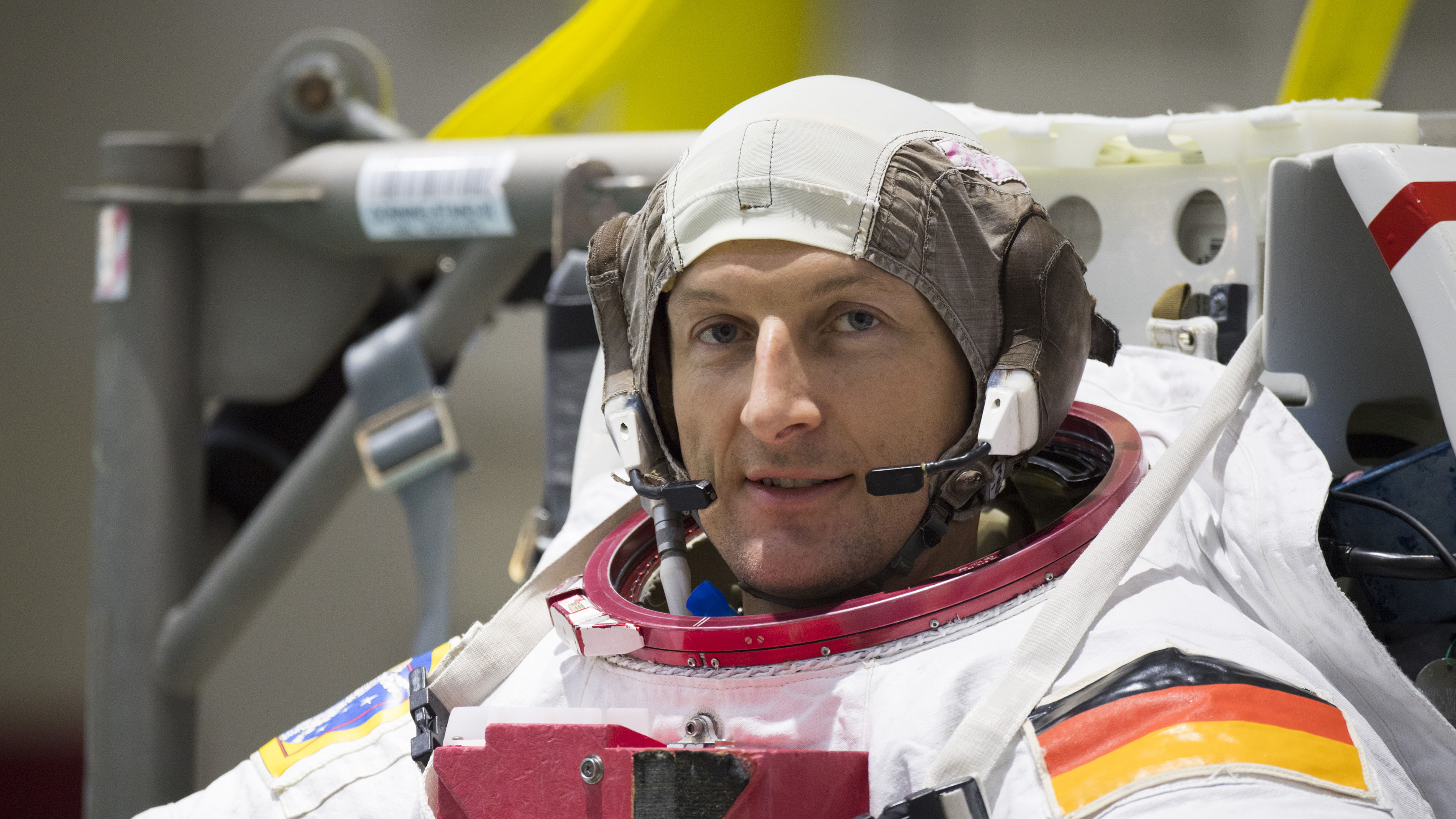 Matthias Maurer beim Astronautentraining
