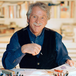 Portrait vom Zeichner Friedrich Streich