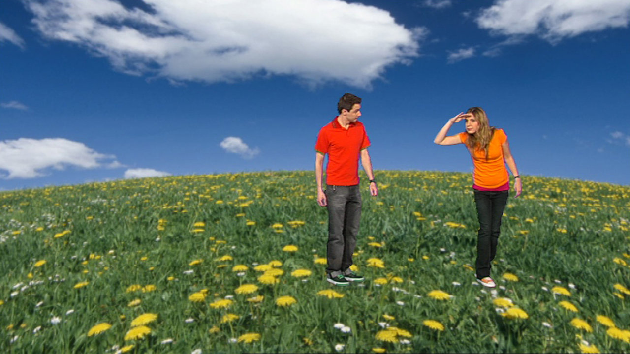 Tanja und André im Blue-Box-Studio (Blumenwiese)