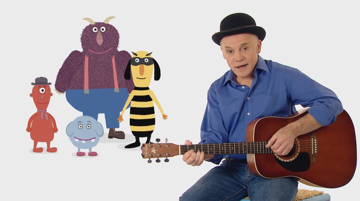 Ein Mann mit schwarzem Hut spielt Gitarre und neben ihm sind animierte Monster zu sehen | Bildquelle: WDR Ein Mann mit schwarzem Hut spielt Gitarre und neben ihm sind animierte Monster zu sehen