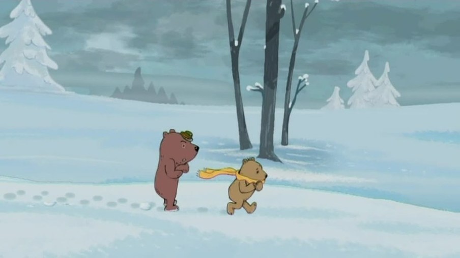 Zwei Bären im Wald