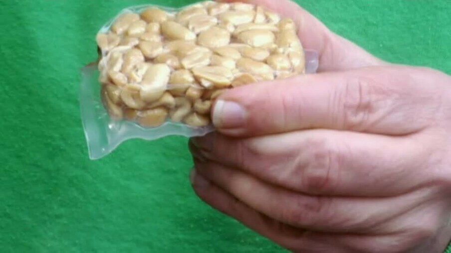 Vakuumverpackte Erdnüsse