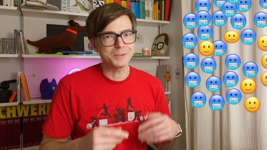 Ralph Caspers mit Emojis