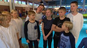 Johannes im Schwimmbad.; Rechte: WDR