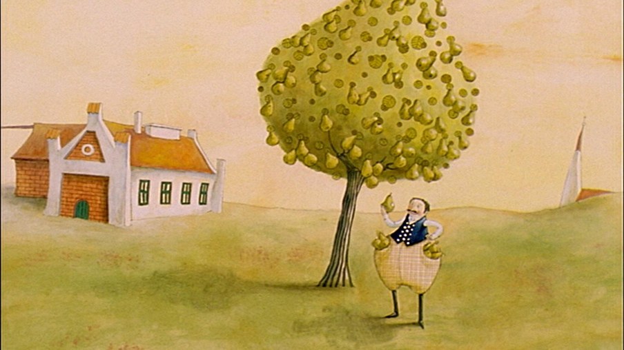 Herr von Ribbeck auf Ribbeck steht unter einem Apfelbaum