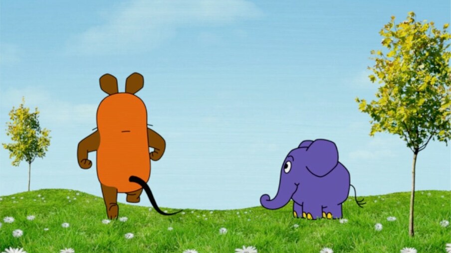 Maus und Elefant groß und klein