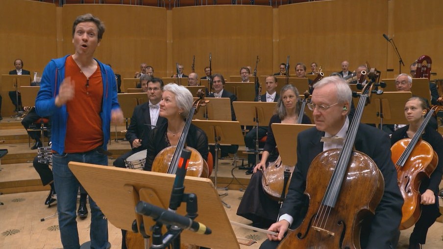 Johannes mit WDR-Sinfonieorchester