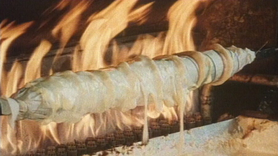 Baumkuchen am Spieß